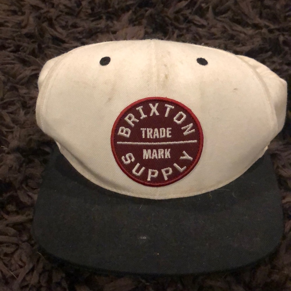 White Braxton hat